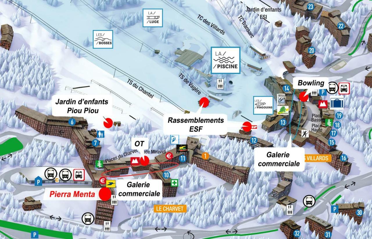 Arc 1800 Pierra Menta Apartment Les Arcs  Exterior foto